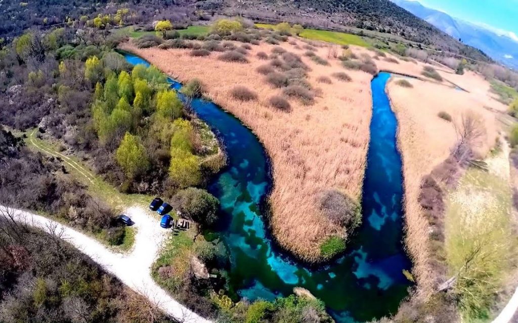 1. Fiume Tirino Dall'alto - Molise Tour & Omega Travel